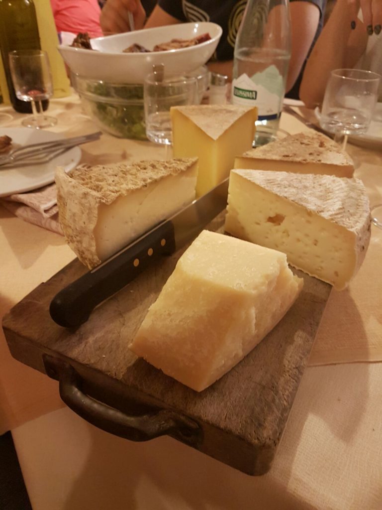 tipici formaggi valtellinesi