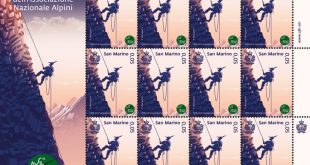 Il Titano emette tre francobolli dedicati al Centenario dell’Ana