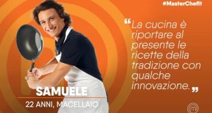 Masterchef, prima prova esterna per Samuele Cesarini